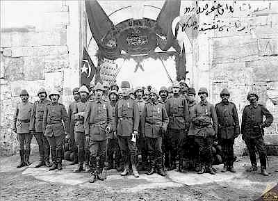 Esad Paşa Üçüncü Kolordu Teftişinde